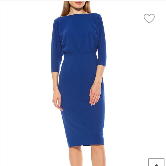 *SOLD*alexia Admor - Paris Boatneck Sheath Dress - Picture 1 of 5
